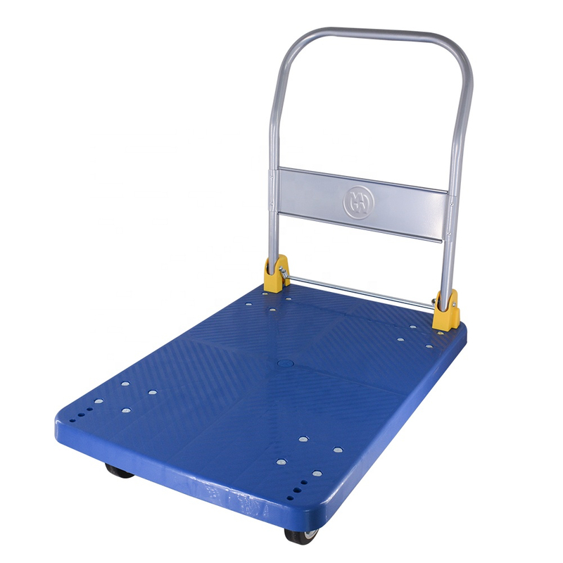 Blue Foldable Trolley