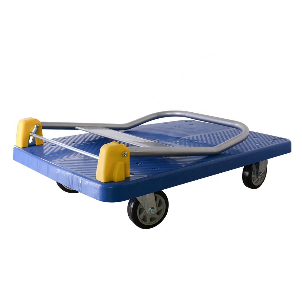 Blue Foldable Trolley